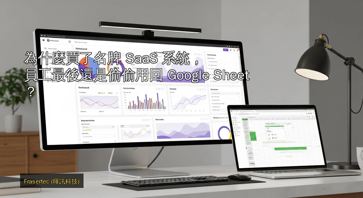 為什麼買了名牌 SaaS 系統，員工最後還是偷偷用回 Google Sheet？