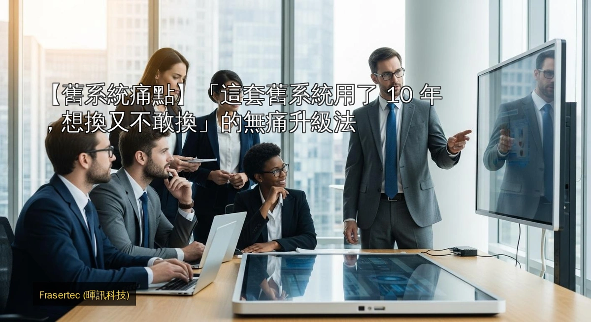 「這套舊系統用了 10 年，想換又不敢換」的香港中小企無痛升級法