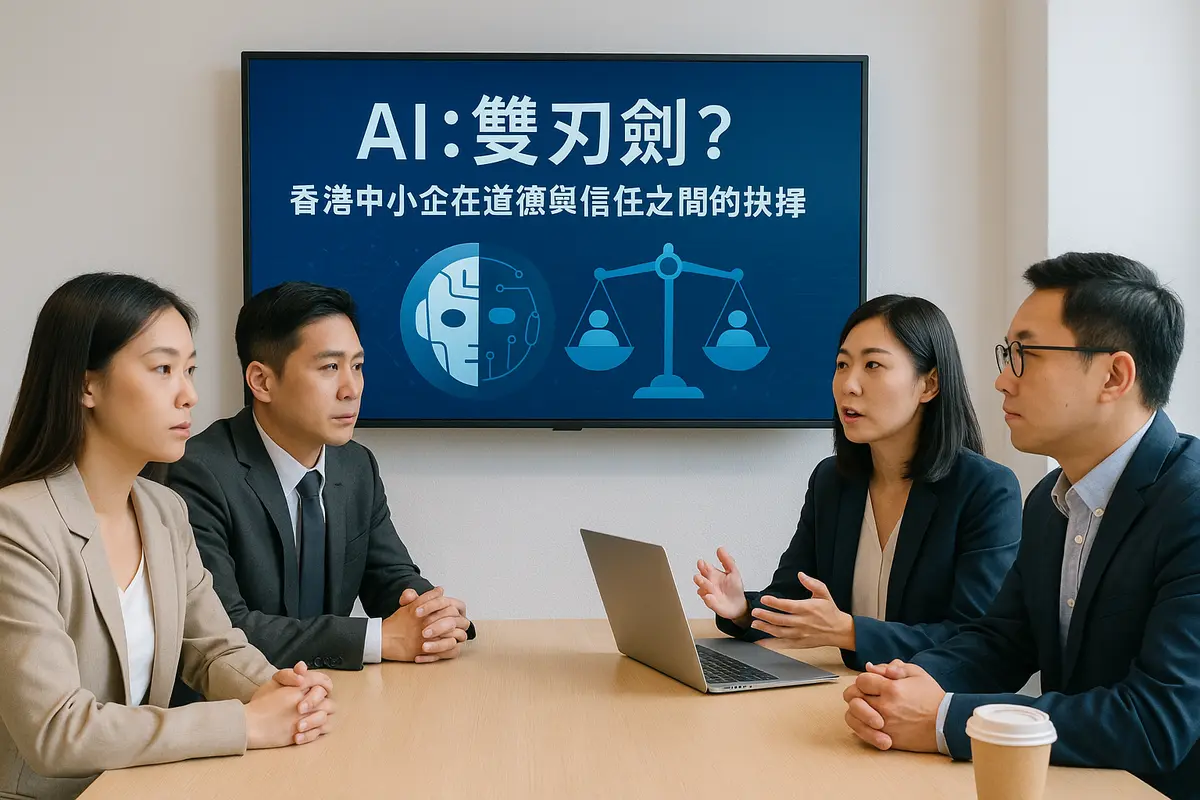 AI 雙刃劍:香港中小企如何駕馭倫理挑戰,贏得客戶信任?